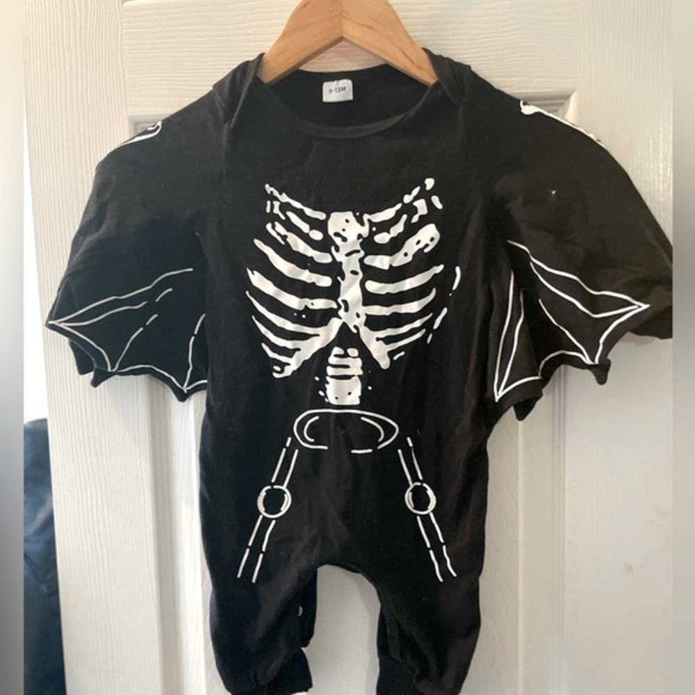 Halloween 9 months‎ baby “bat?”